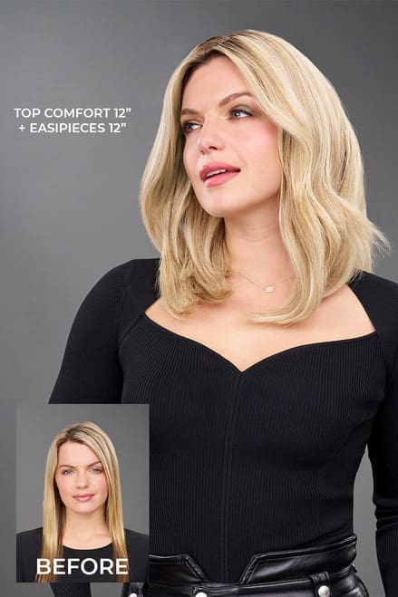 Top Comfort | Mid/Progressive Stage | Remy Human Hair - Image 2